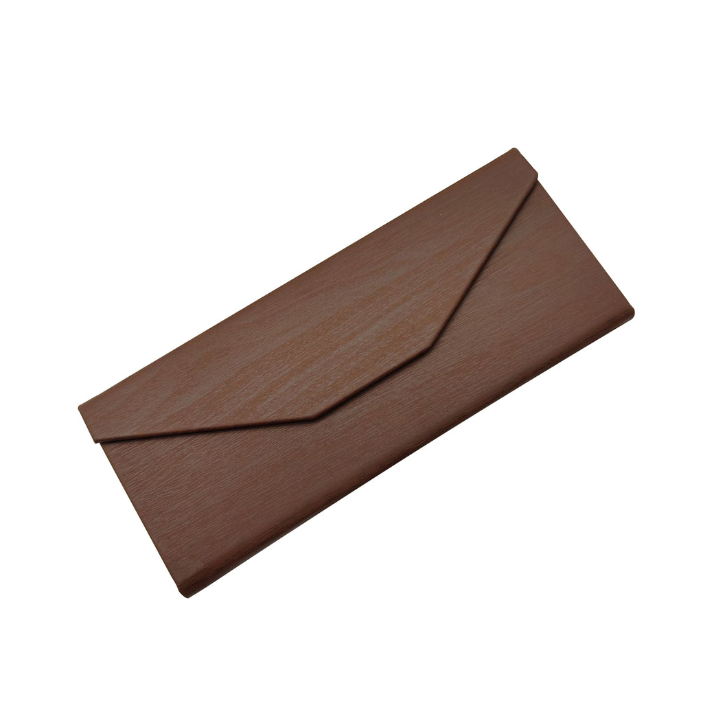 Triangle Foldable Glasses Case with Magnetic Closure