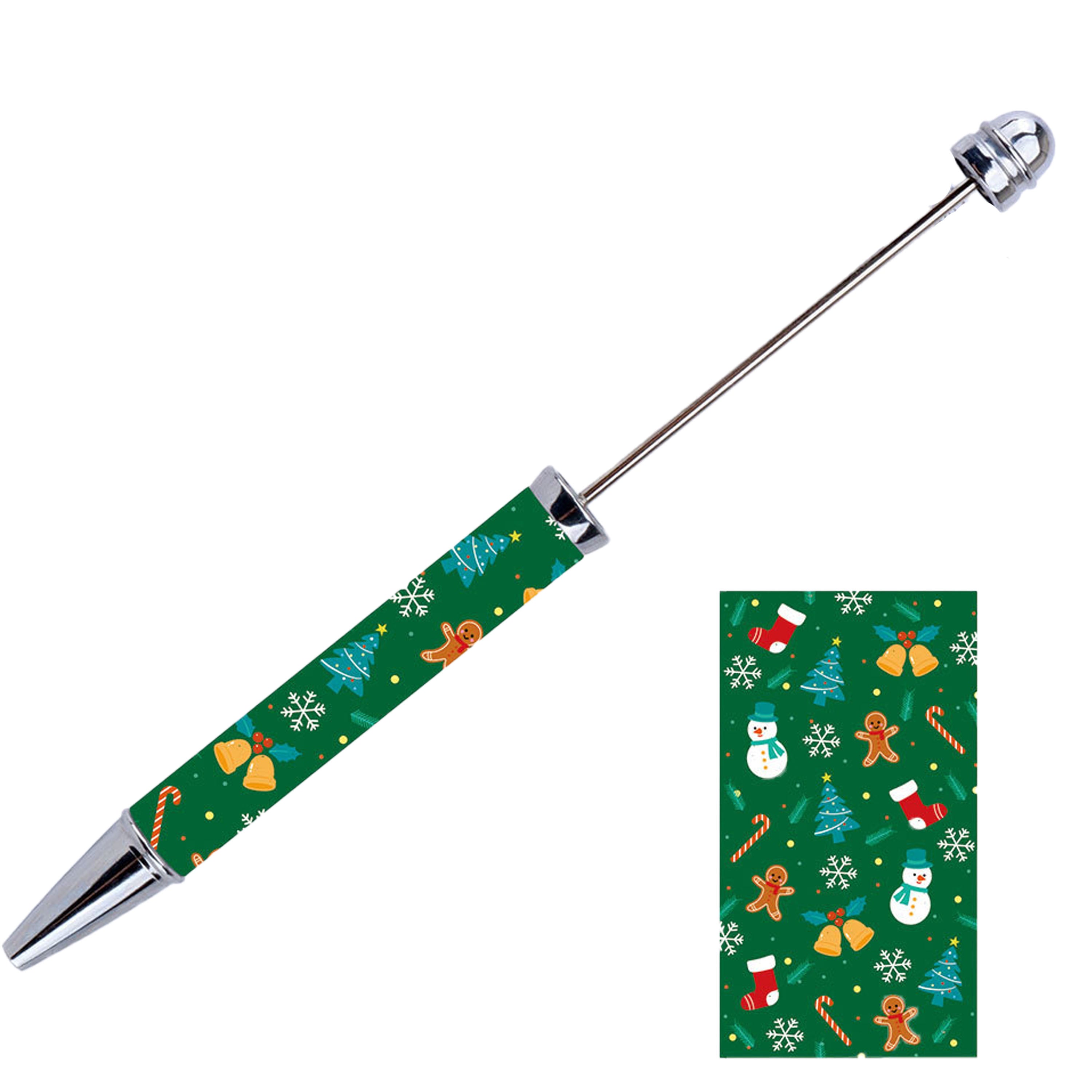 Christmas Beaded Pens