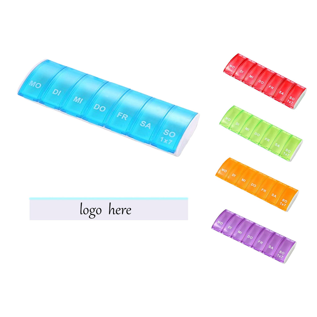 Translucent Weekly Pill Organizer