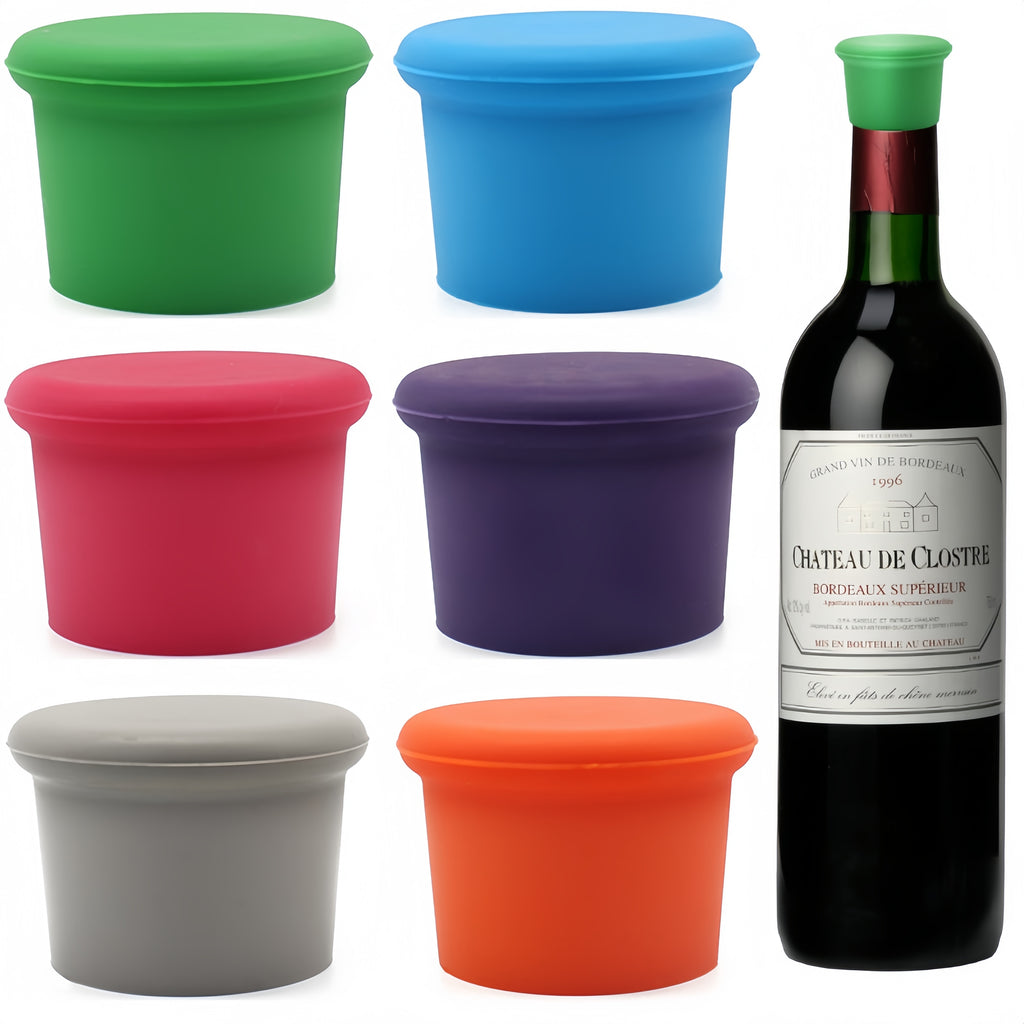 100% Silicone Wine Bottle Stopper