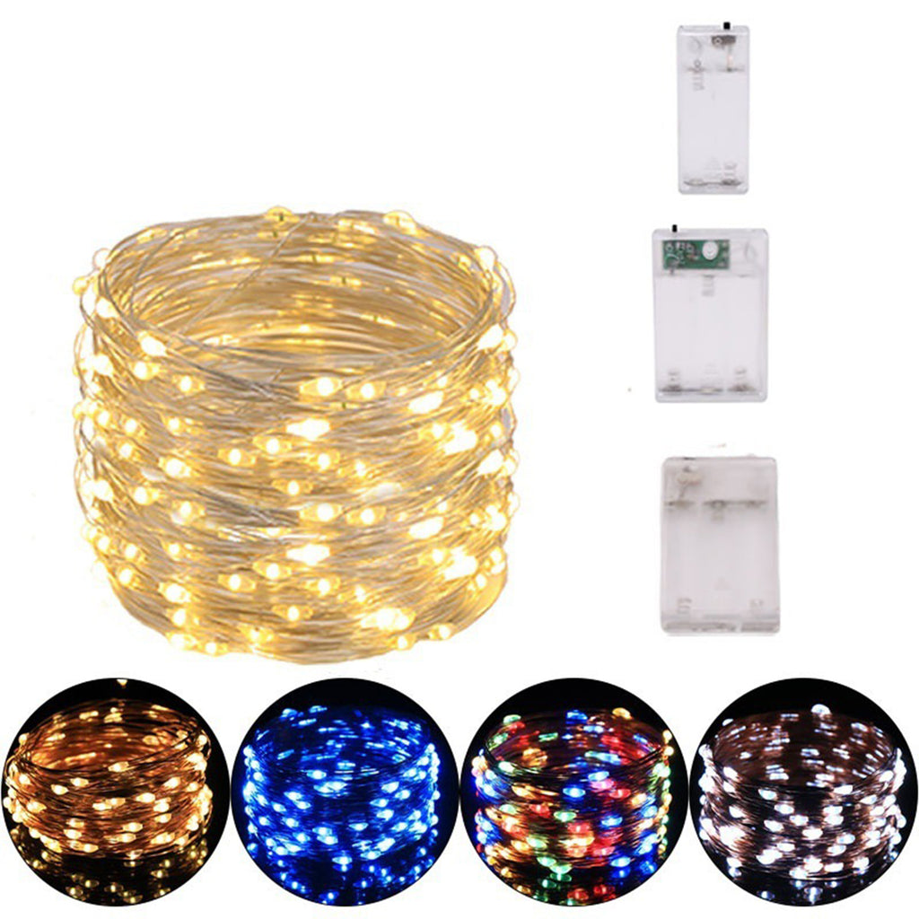Led Fairy Lights 2Aa Battery Operated String Lights