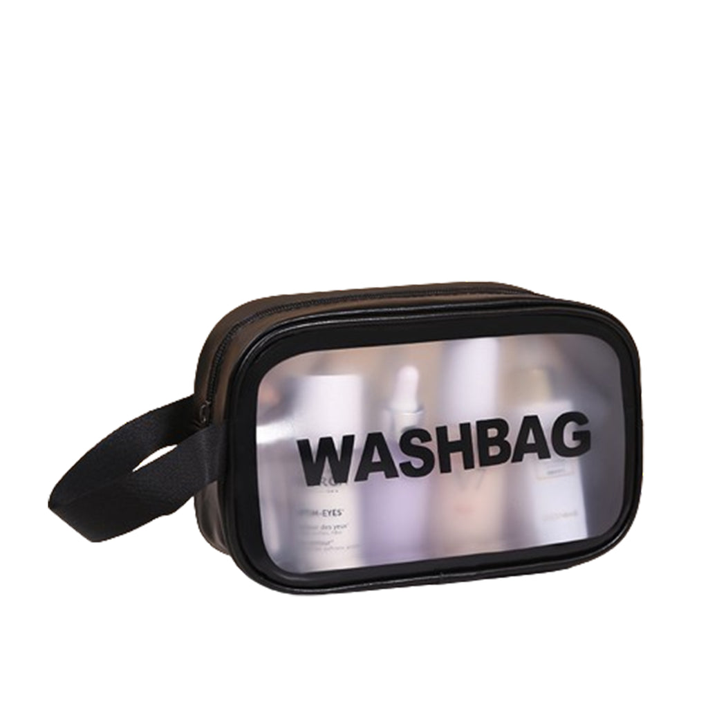 Clear Scrub Makeup Bag