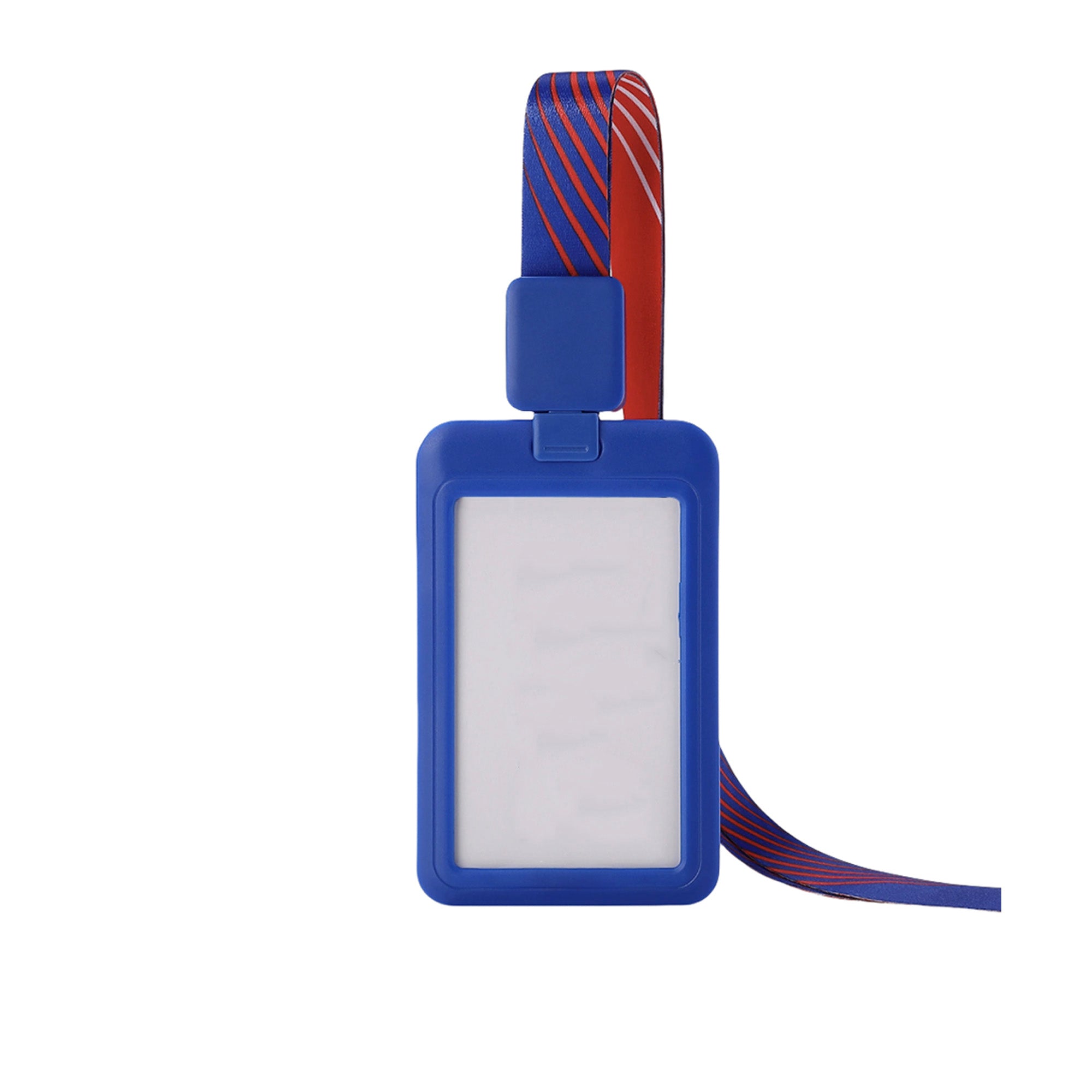 Plastic ID Card / Badge Card Holder With Lanyards