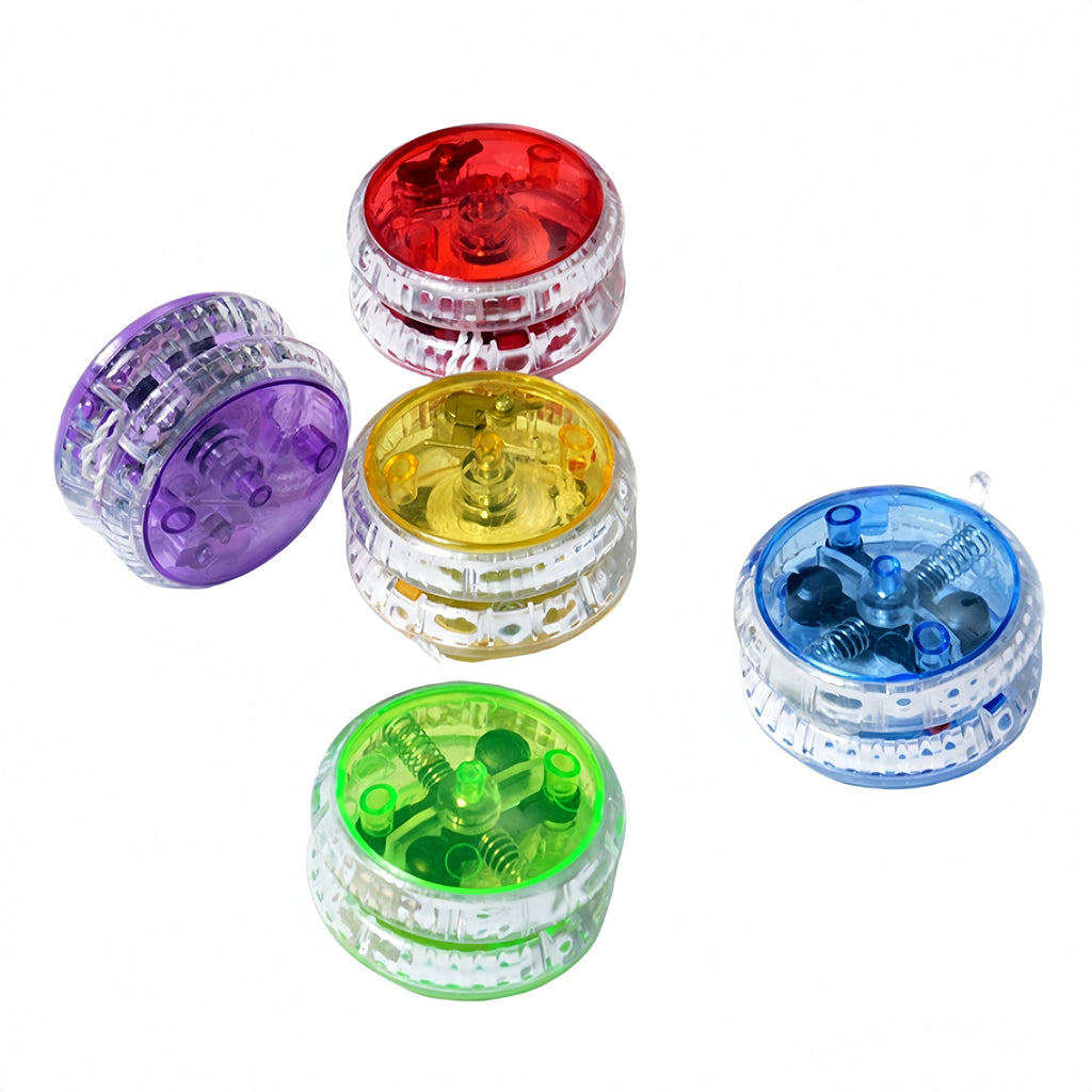 LED Lit Yo Yo With A Transparent Body