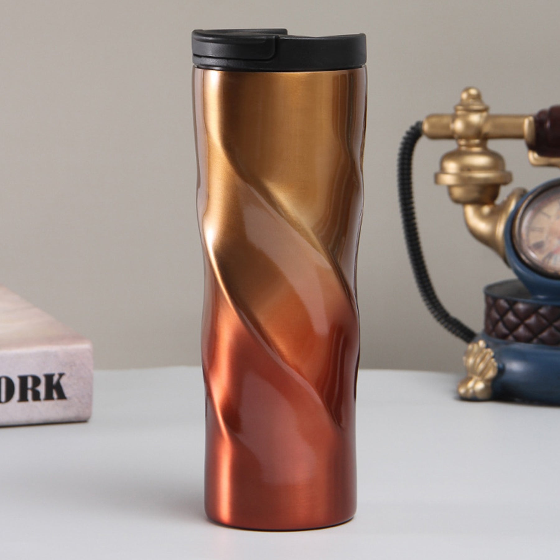 Stainless Steel Threaded Straight Insulated Cup