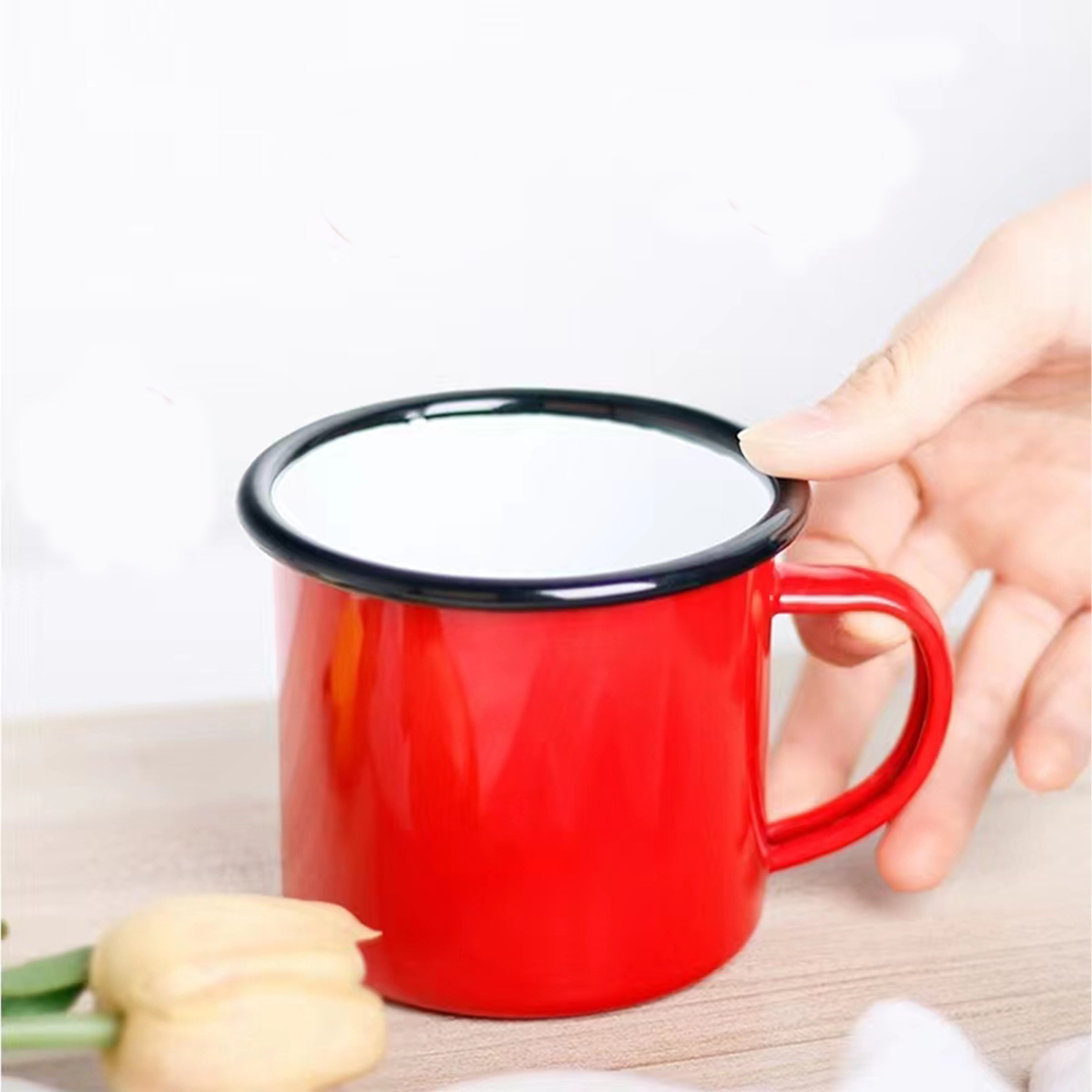 Enamel Coffee Mug