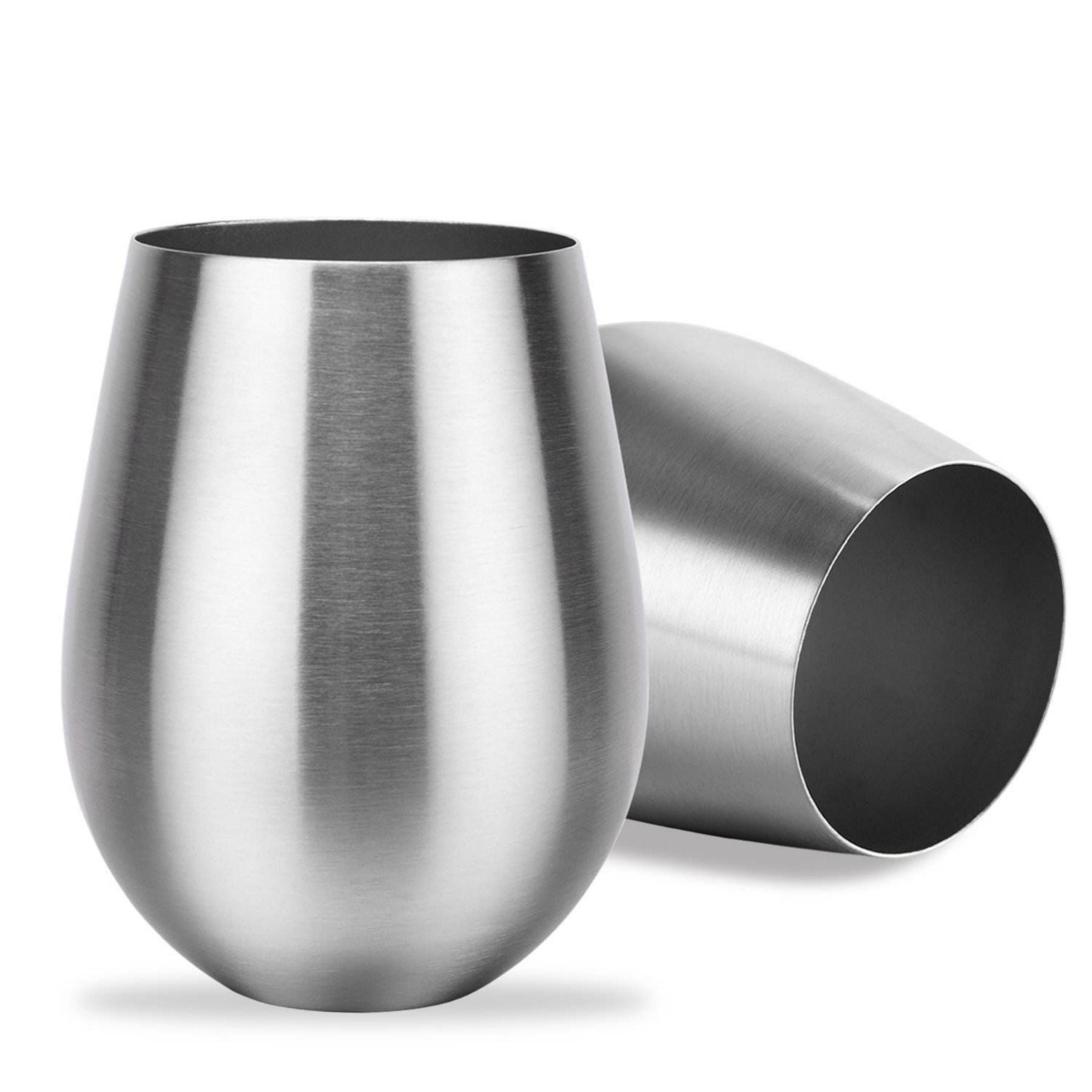 Stainless Steel Stemless Wine Glass