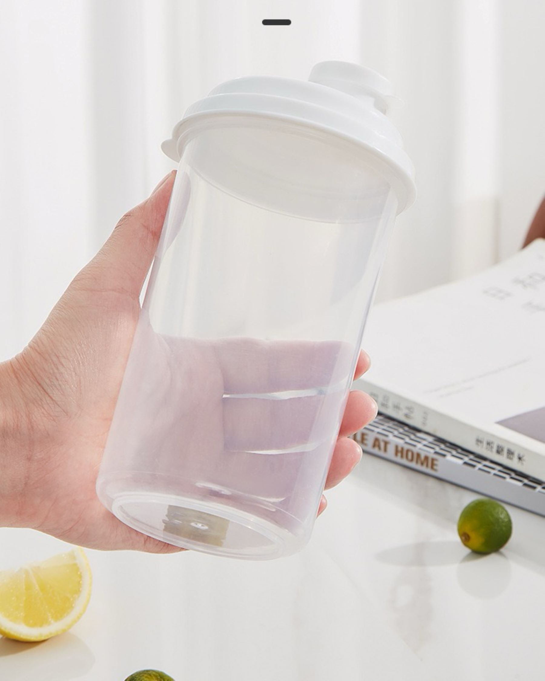 7 Oz Portable Transparent Water Bottle