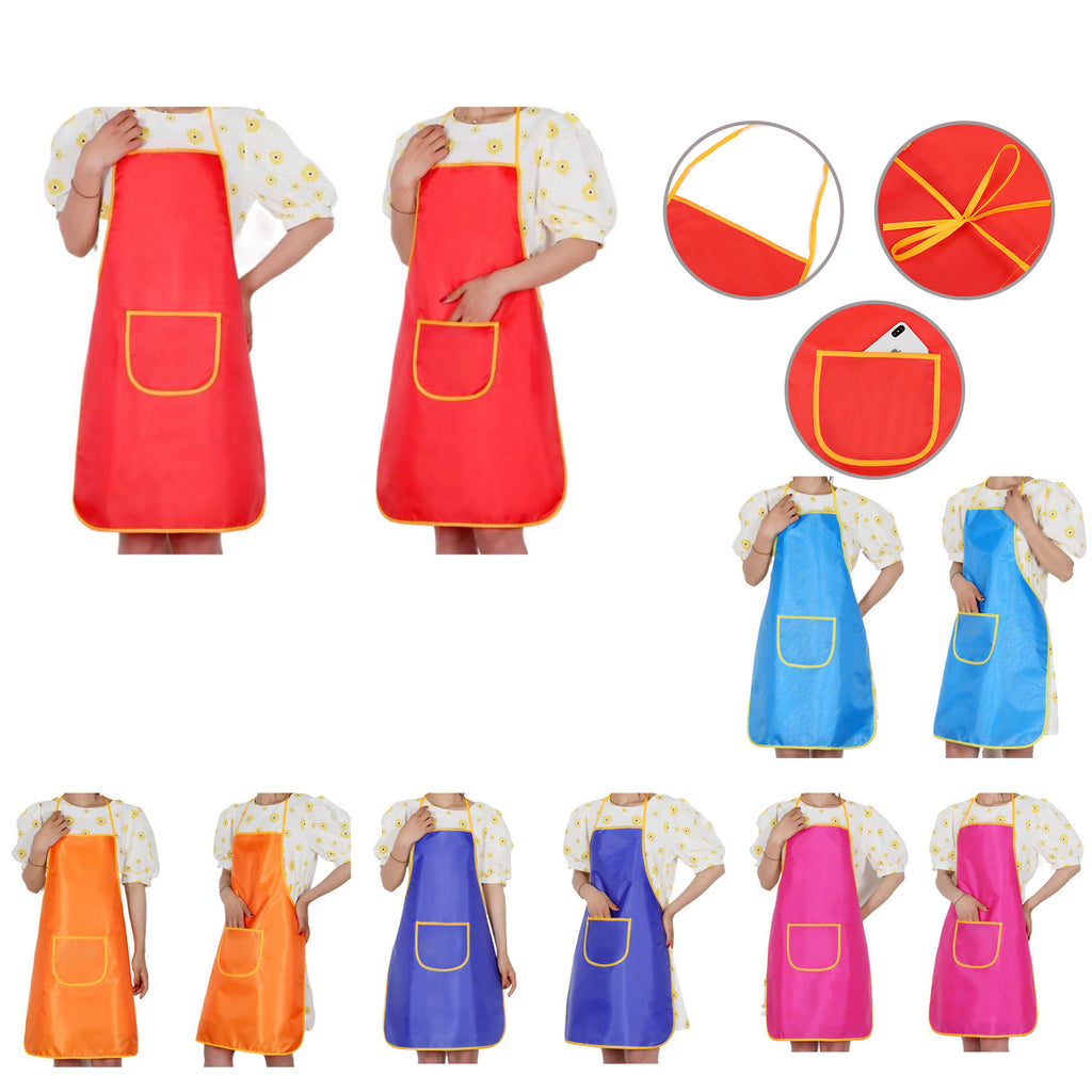 Waterproof Kitchen Apron With Pocket