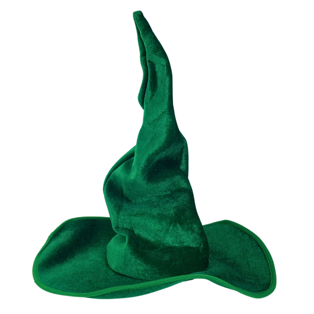 Double Face Velvet Witch Hat Crinkle Halloween Party