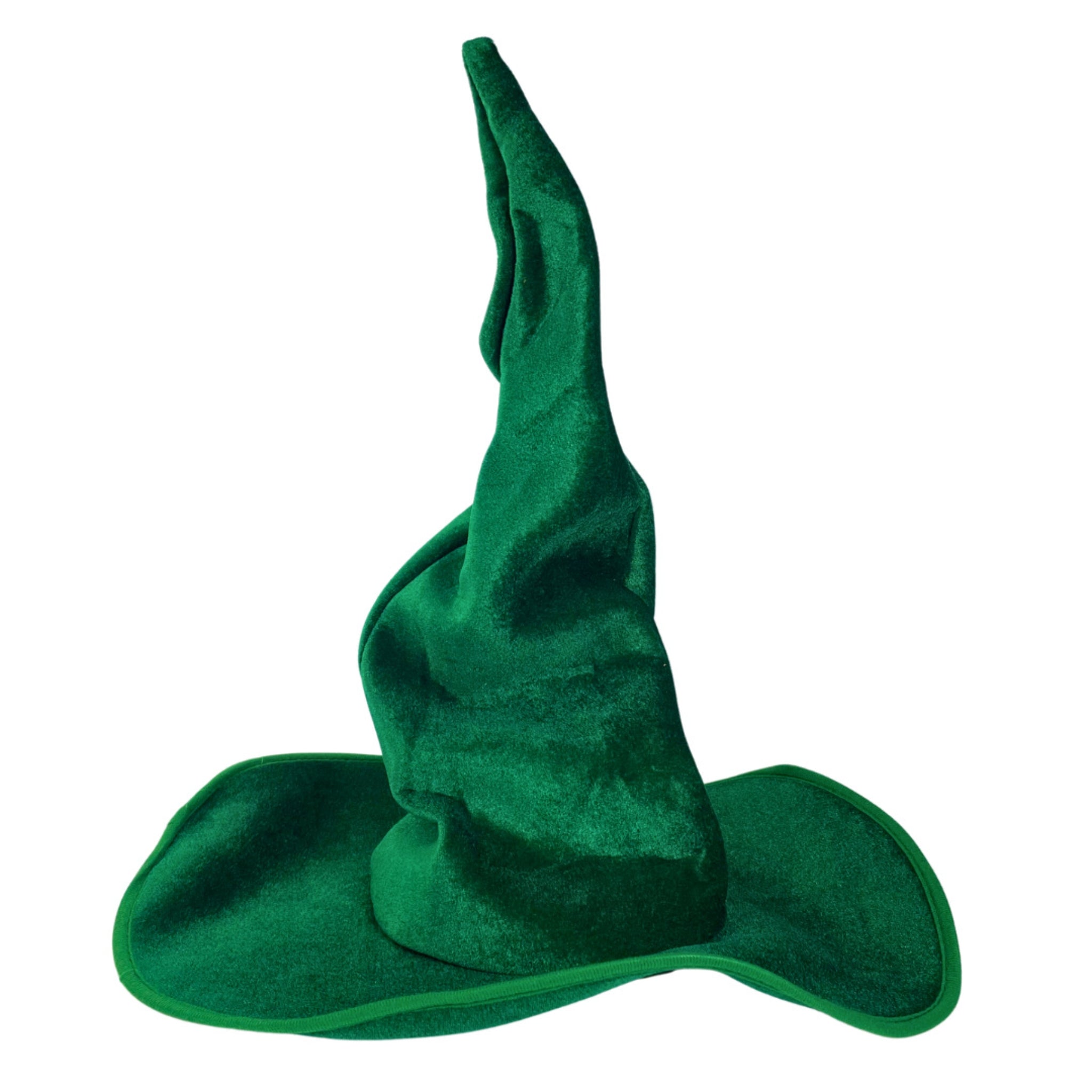 Double Face Velvet Witch Hat Crinkle Halloween Party