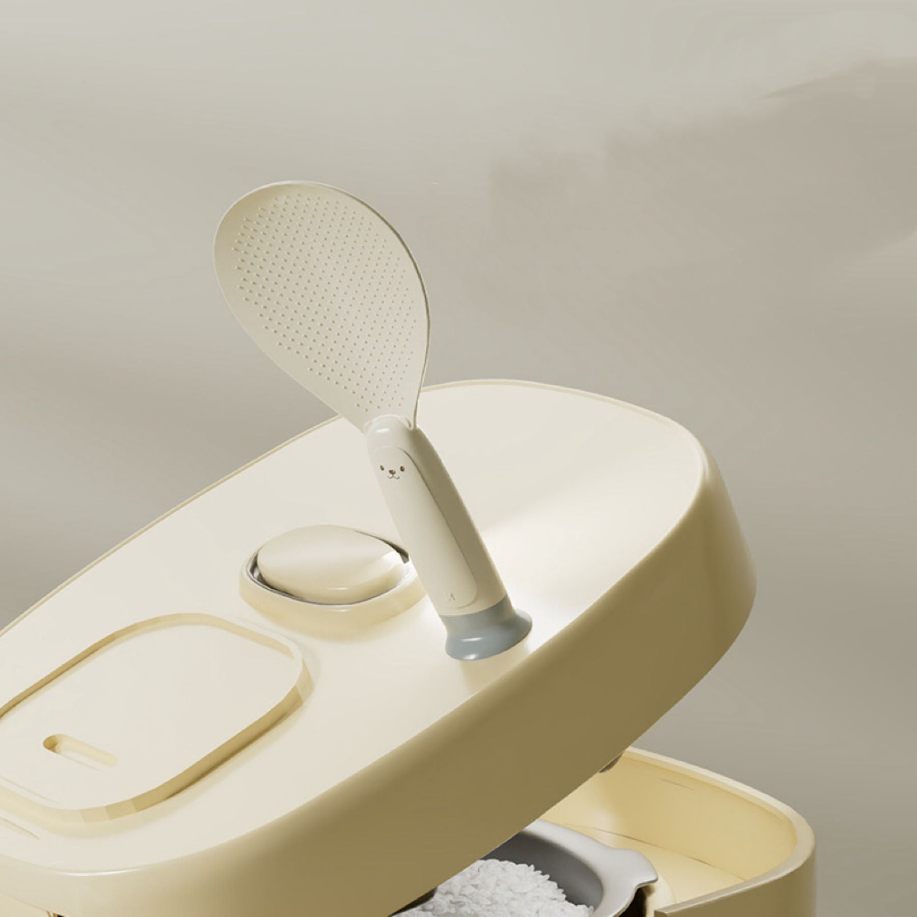 Suction Cup Rice Spoon