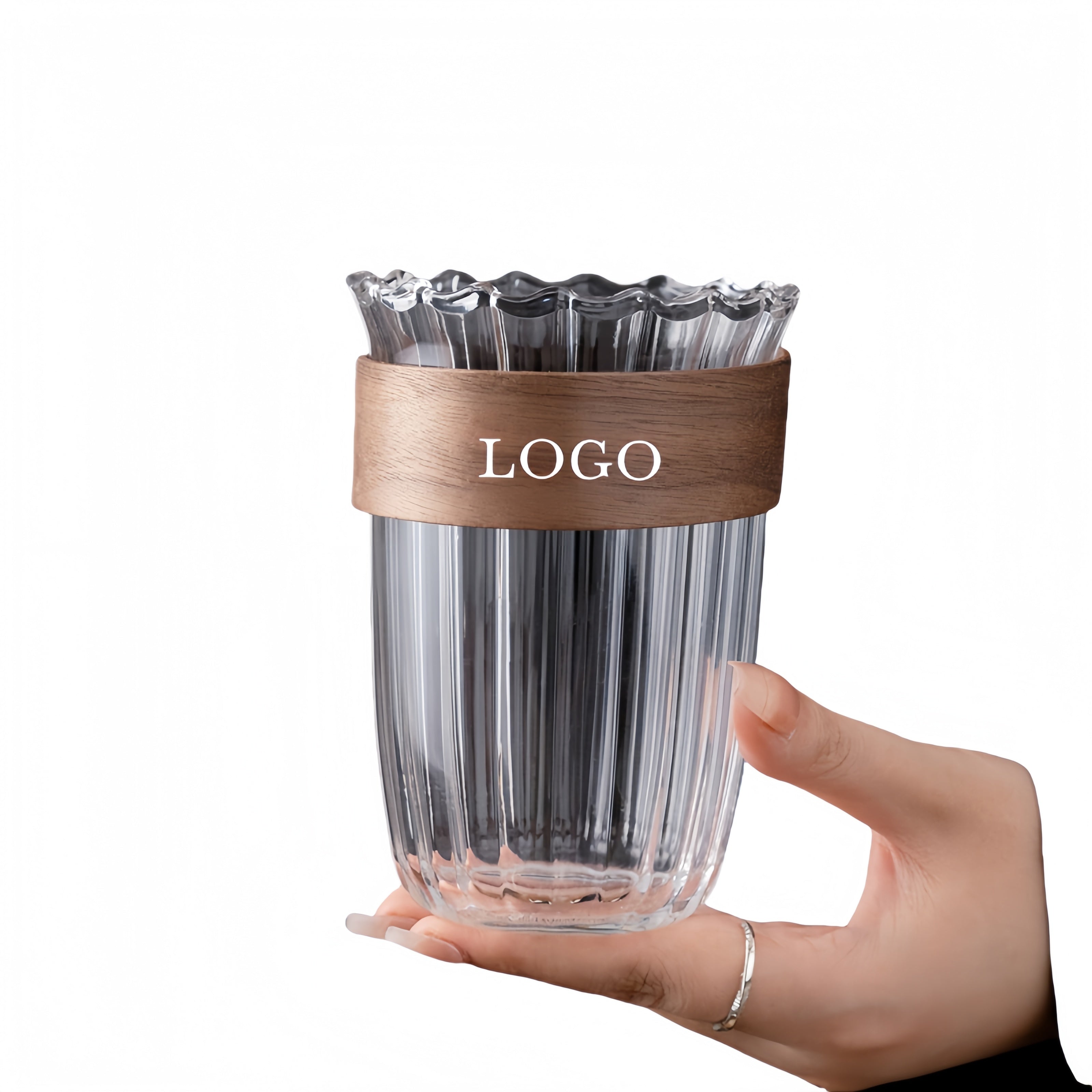 Stripes Glass Cup