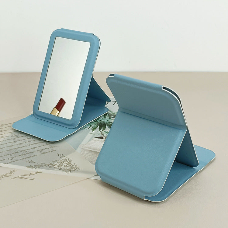 Foldable Phone Stand with Mini Mirror