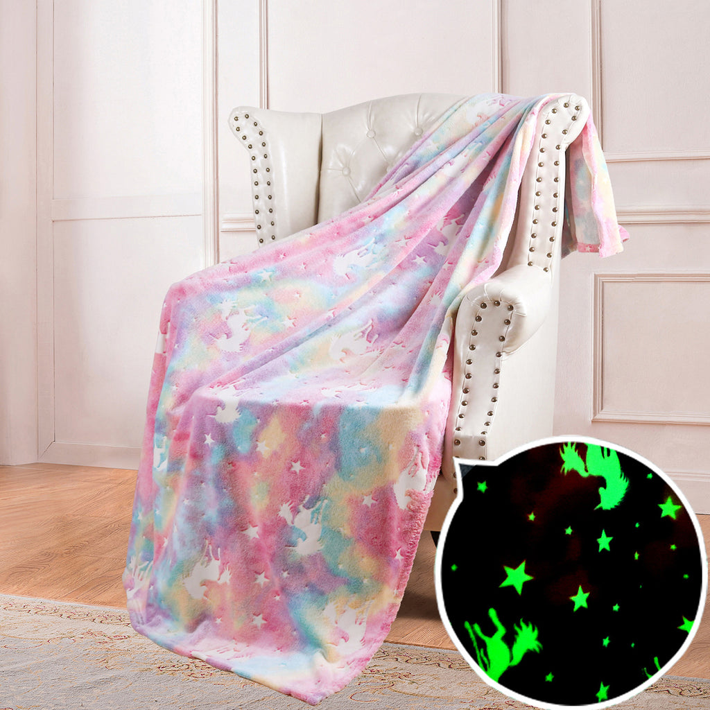 Double Flannel Glow-In-The-Dark Blanket