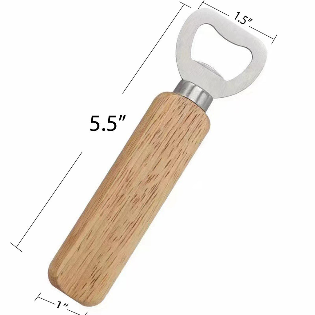 Beer Opener With Wooden Handle