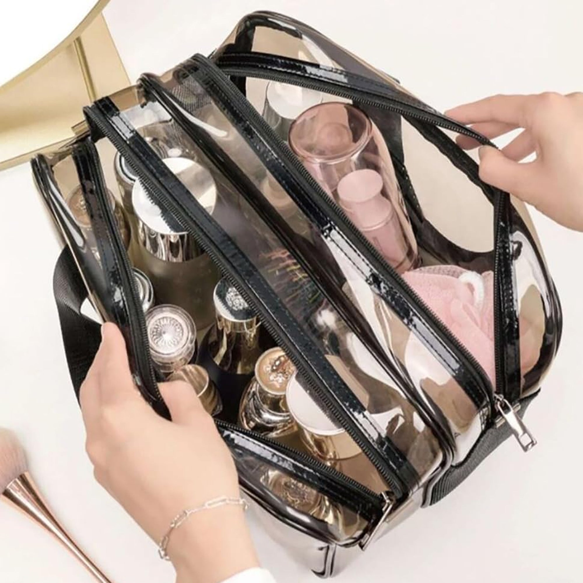 Large Waterproof Clear Travel Bag