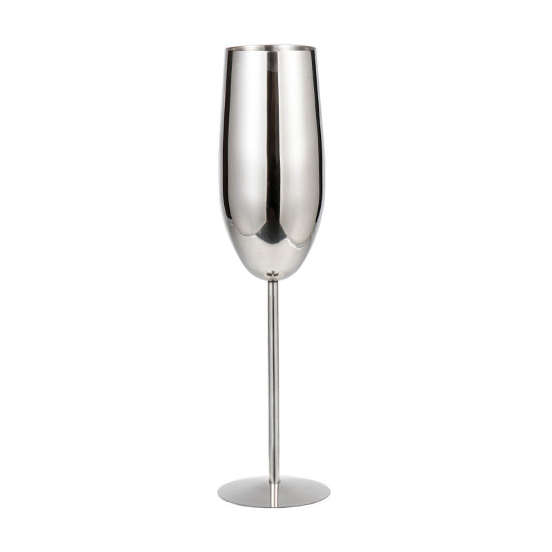 Stainless Steel Champagne Flutes