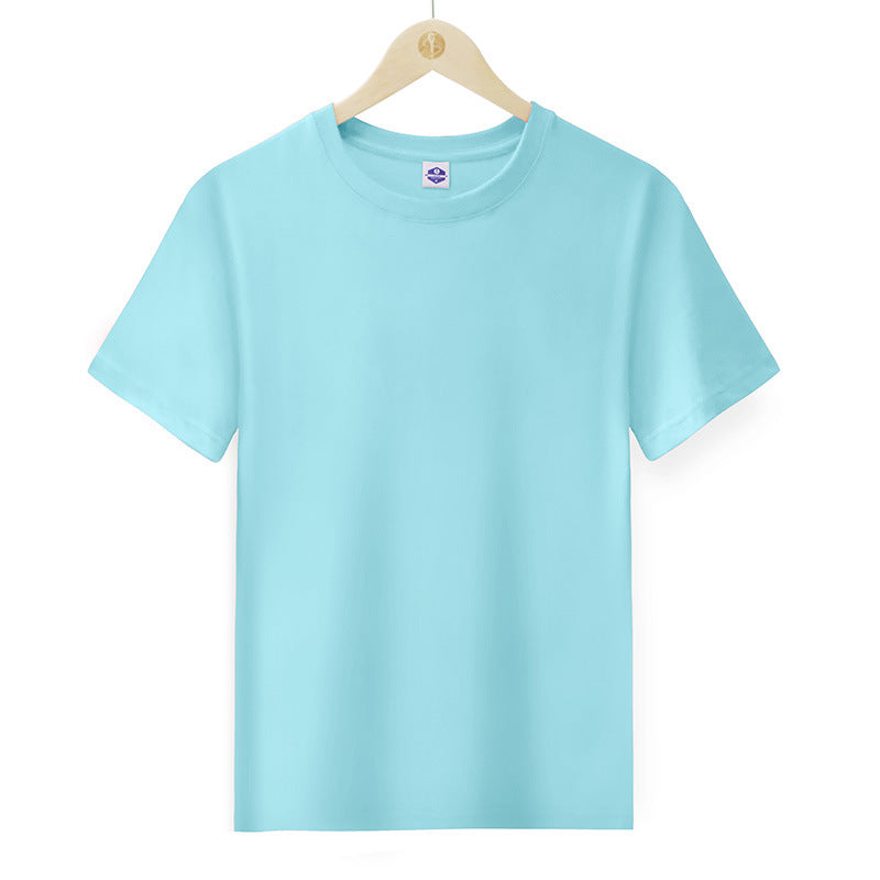 Cotton Round Neck Short Sleeved Men's T-shirt With Half Sleeves