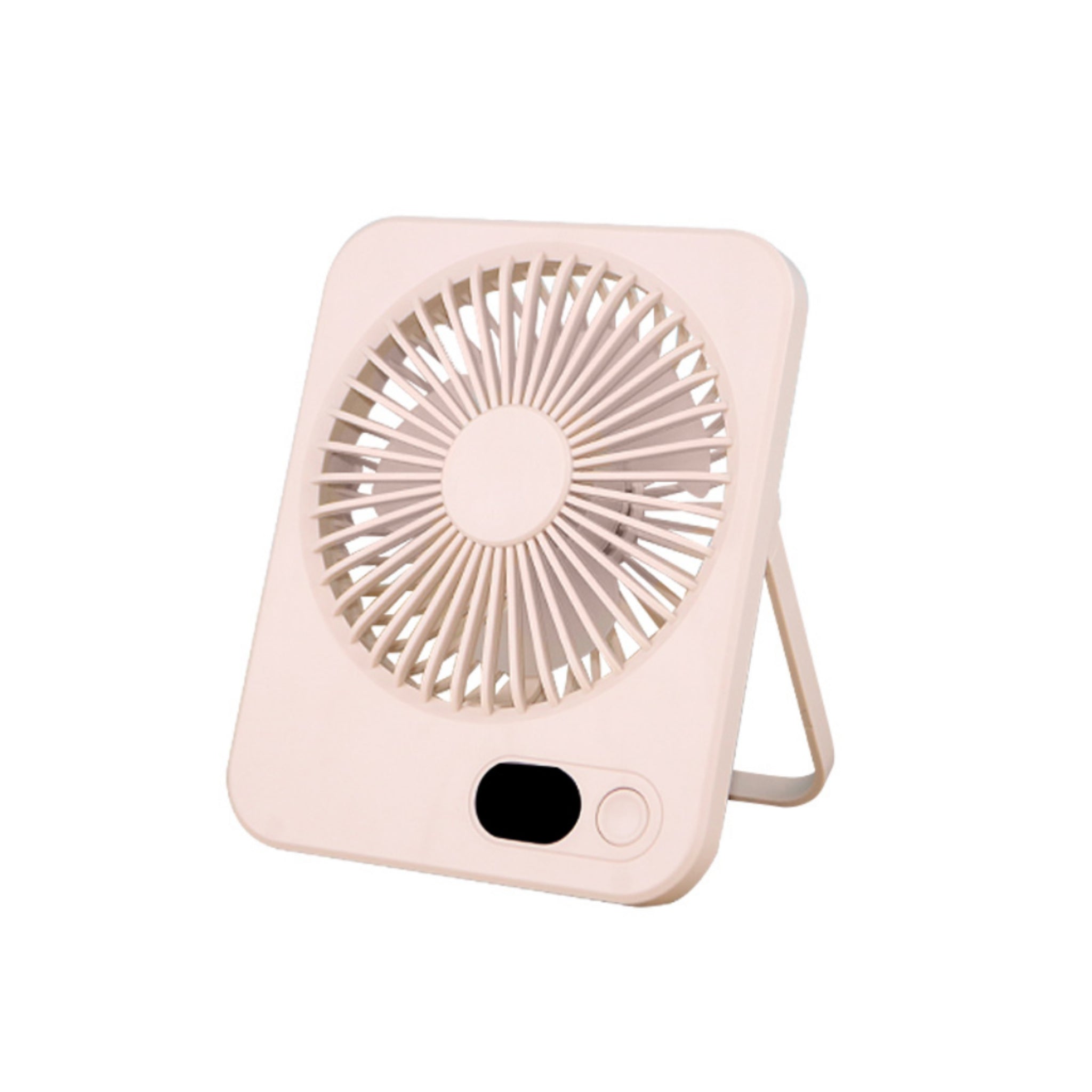 Slim Desk Fan Rechargeable Quiet Folding Handheld Portable