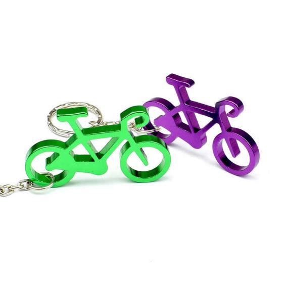 Popular Bicycle Shaped Bottle Opener With Key Ring
