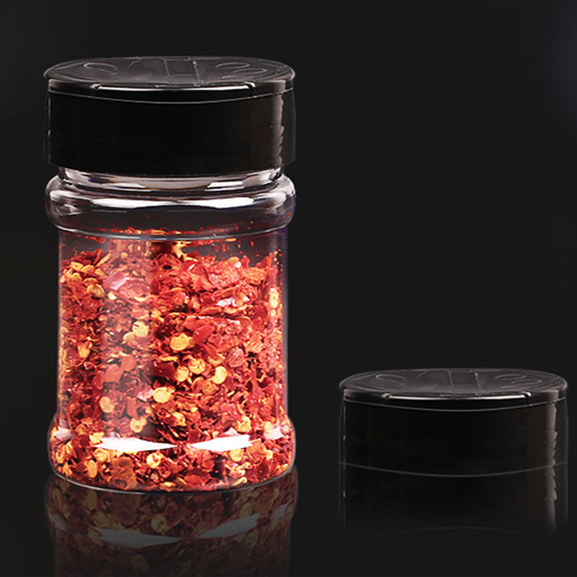 Double Clamshell Plastic Spreader Bottle