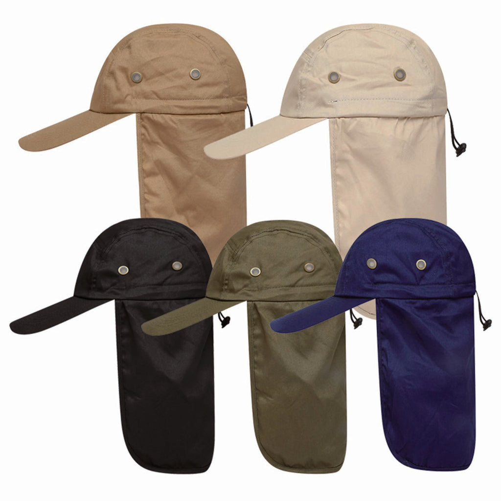Foldable Neck Flap Cover Sun Cap