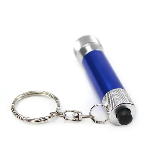 3 Led Aluminum Flashlight Keychain