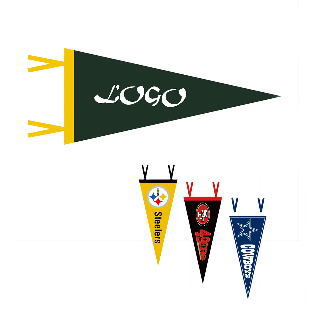 Custom Full Color Felt Pennant