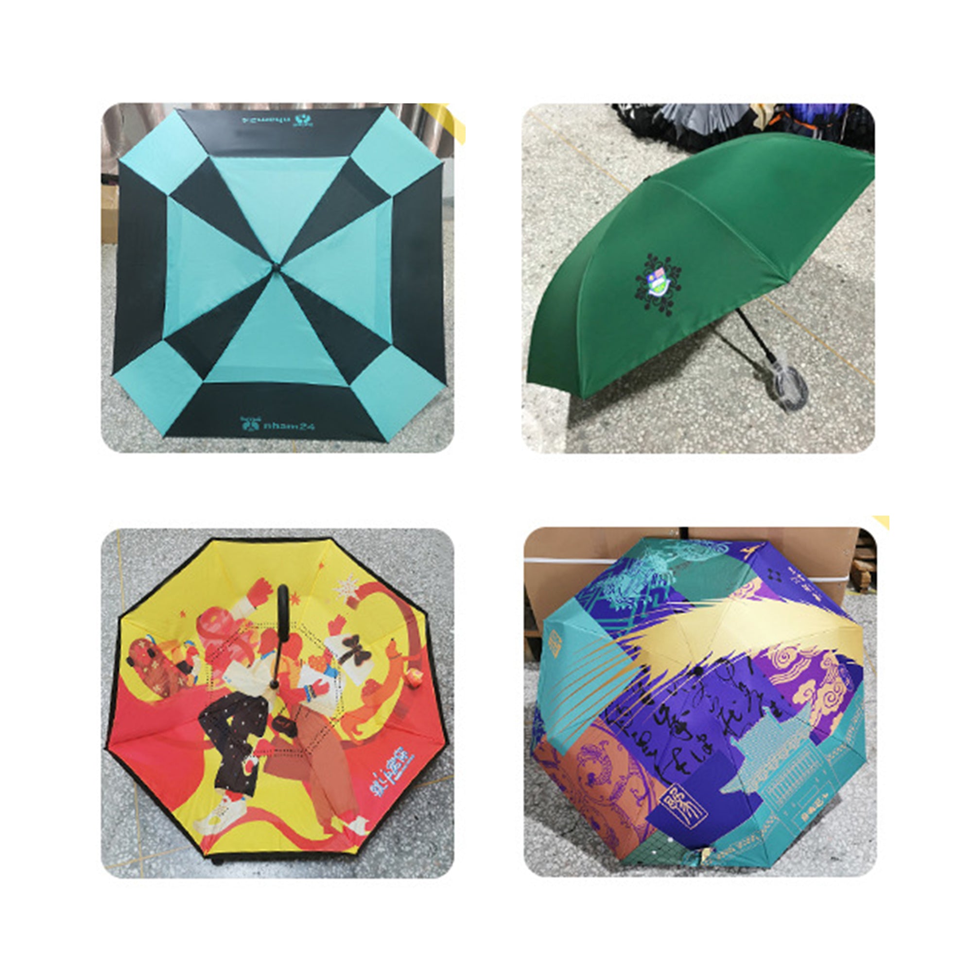 Inverted Reverse Upside Down Umbrella