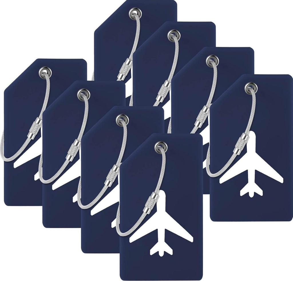 Silicone Suitcase Tags Luggage Travel Labels Name Id Card