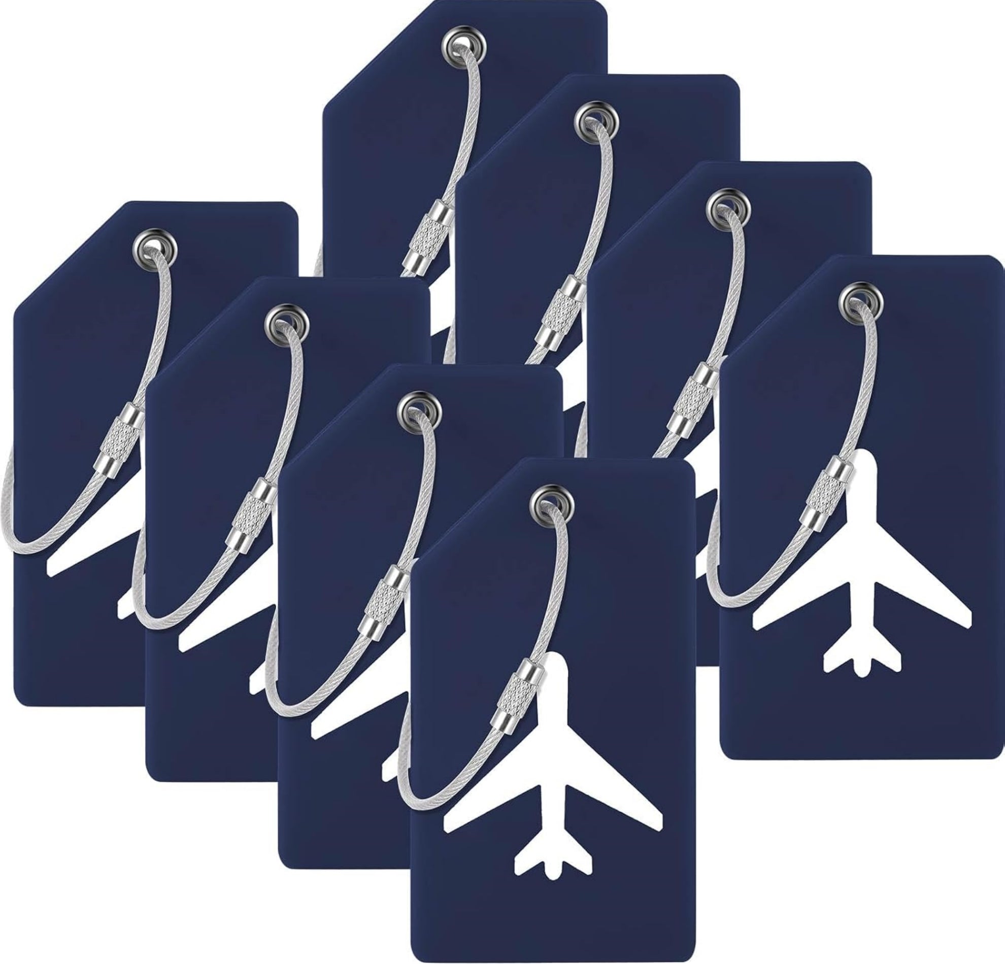 Silicone Suitcase Tags Luggage Travel Labels Name Id Card