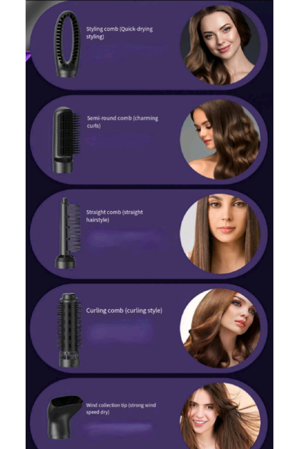 All In One Blow Dryer And Styling Comb