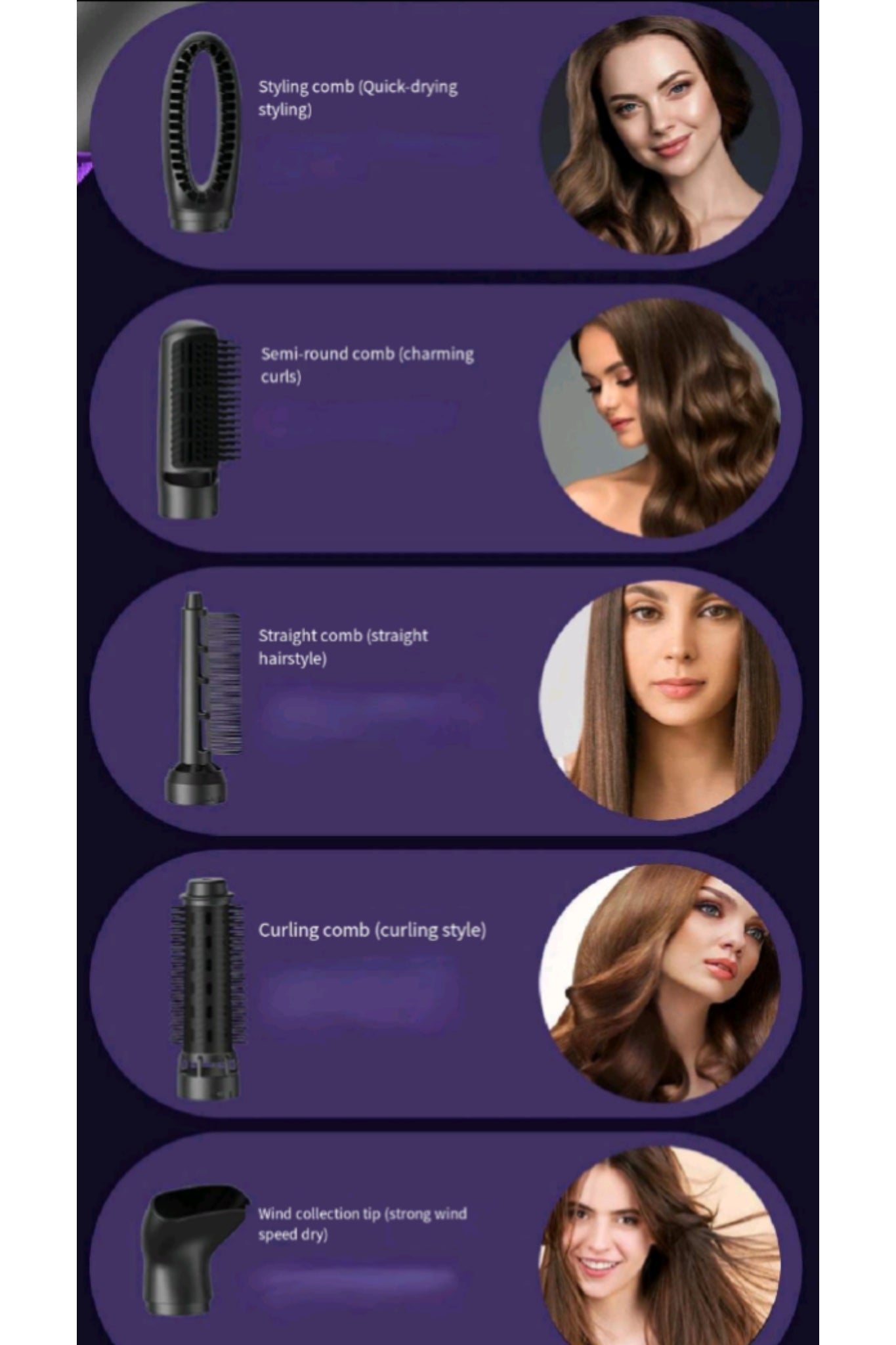 All In One Blow Dryer And Styling Comb