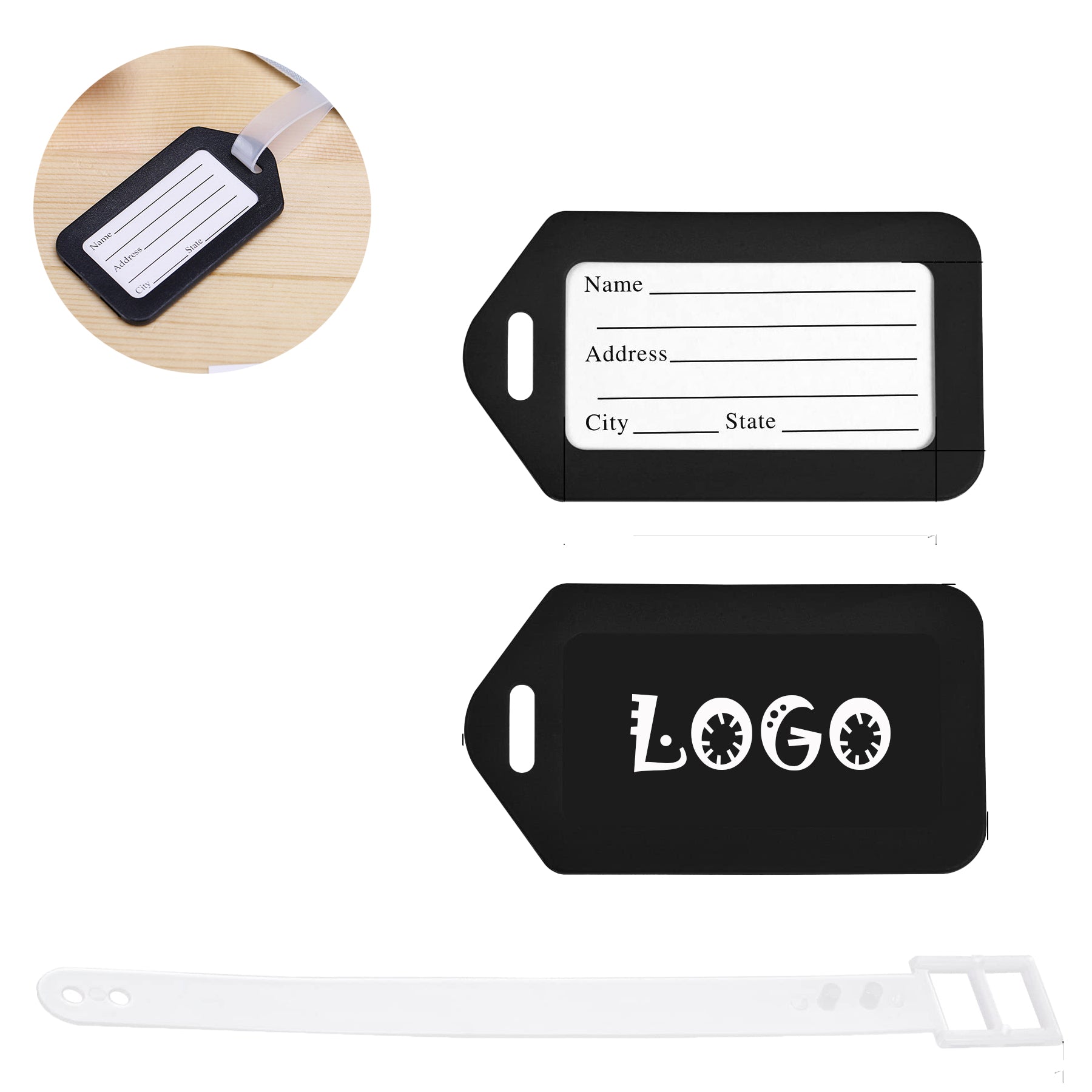 Economical Plastic Luggage Tag