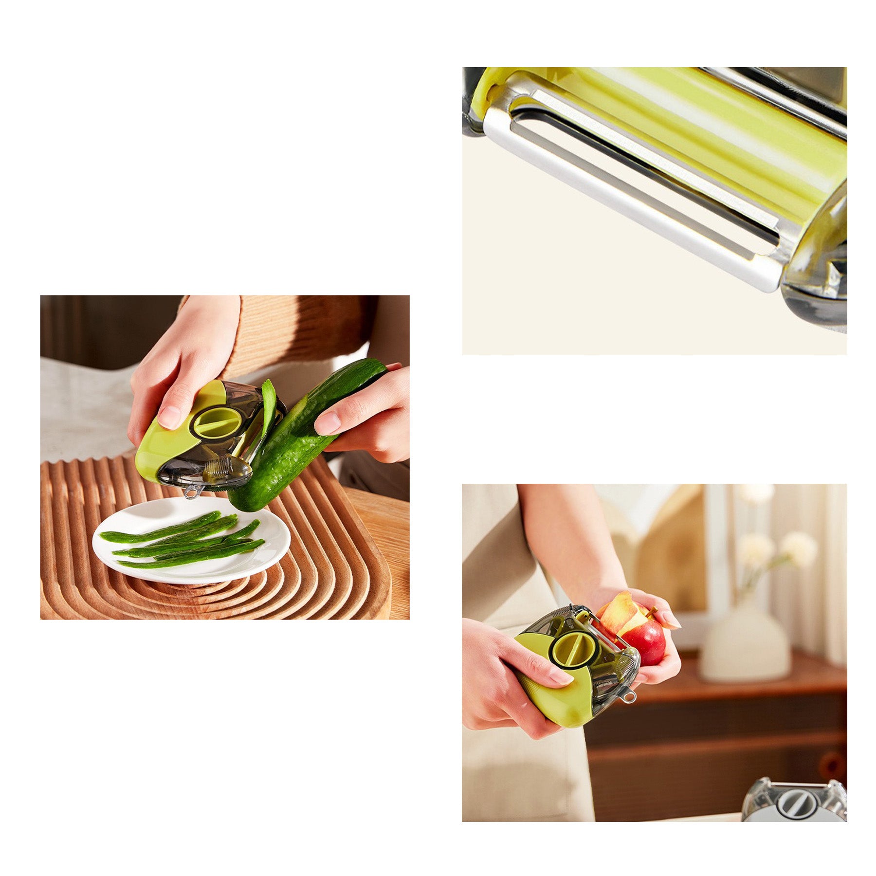 Three-In-One Kitchen Peeler