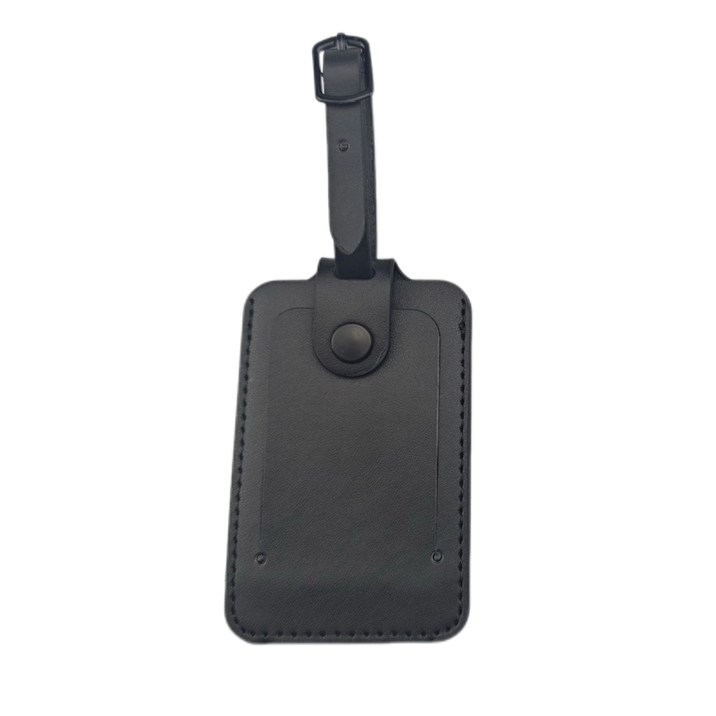 PU Snap Button Luggage Tag