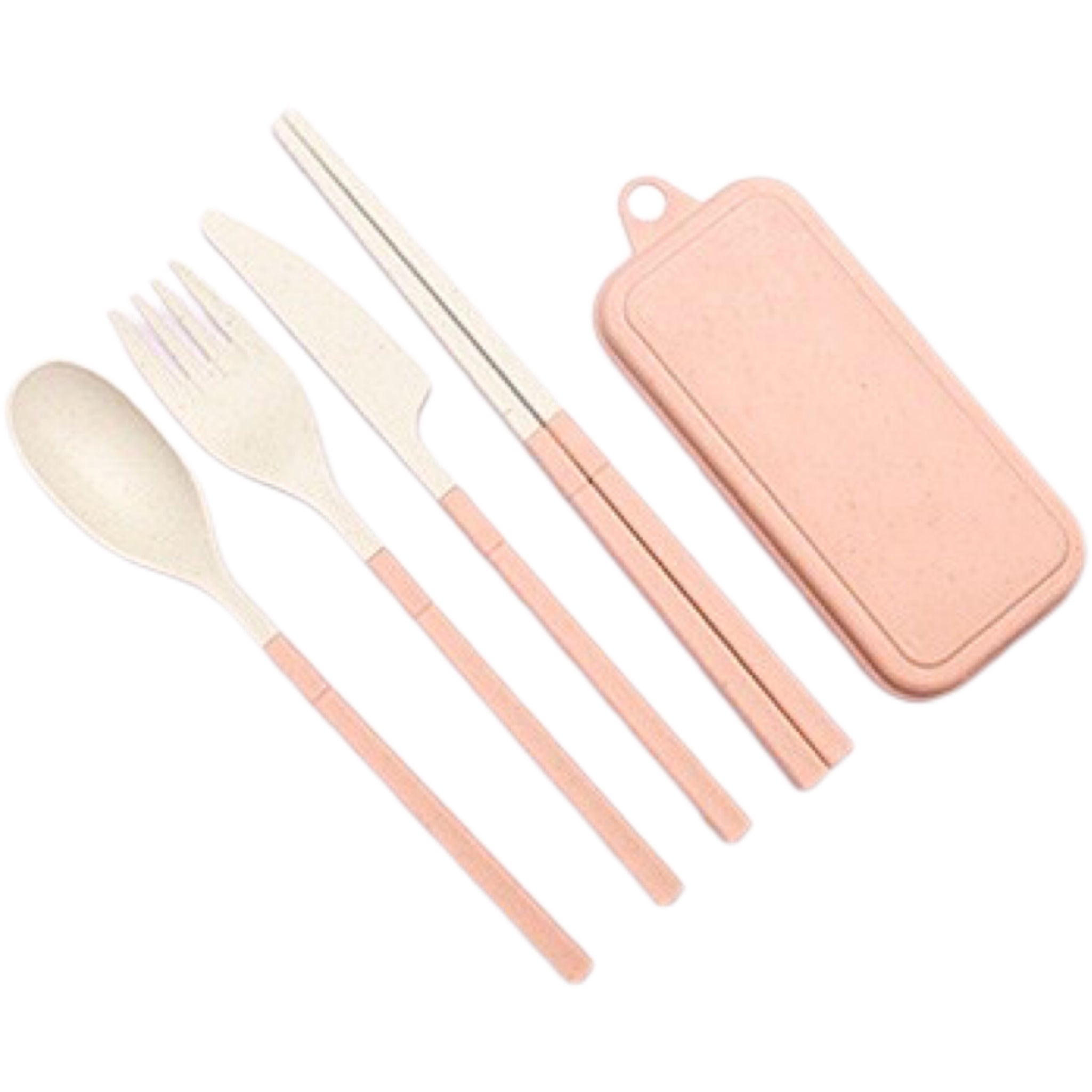 Portable Detachable Cutlery Set, 4 Pieces