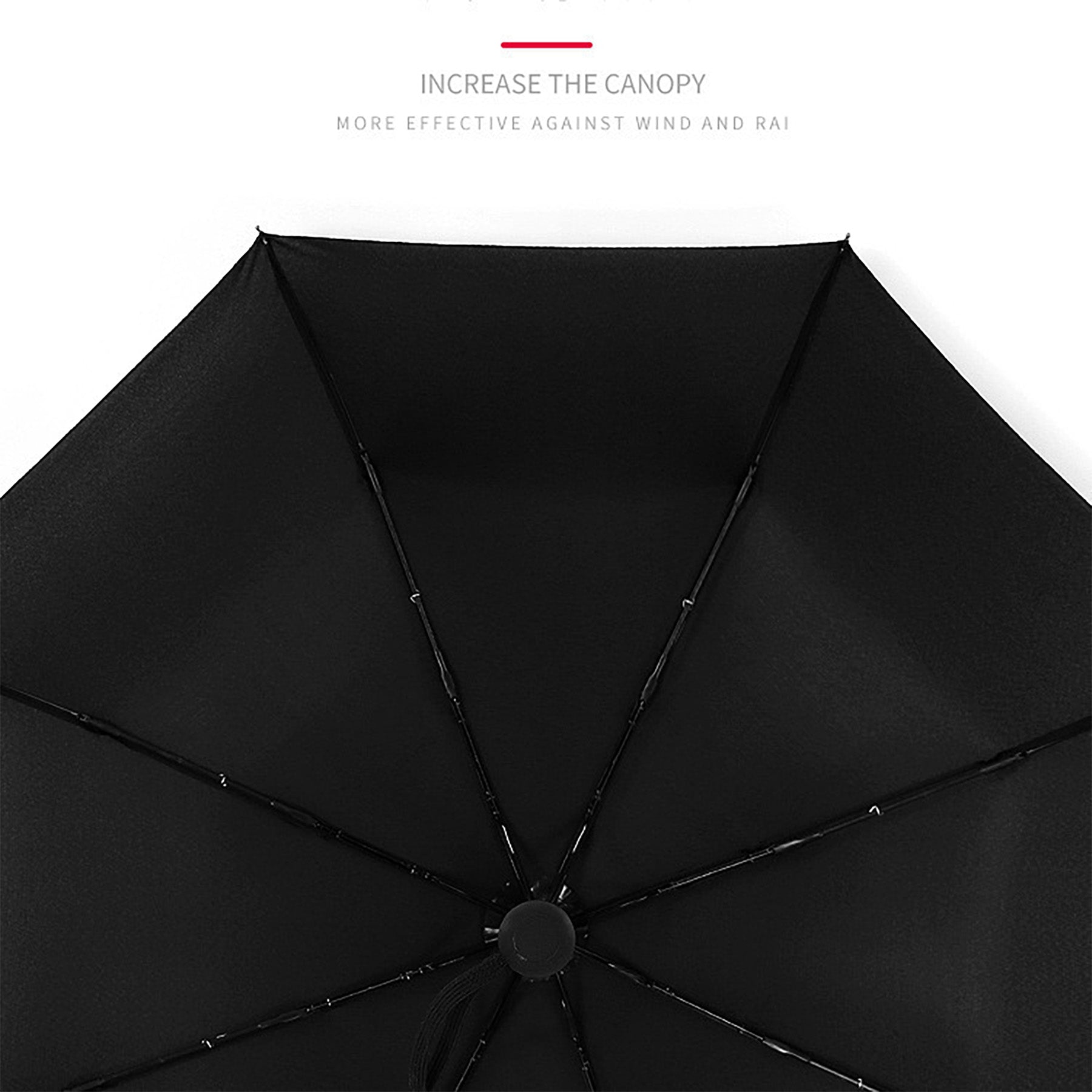 8-Bone Fiber Bone Vinyl Cloth Automatic Sun Umbrella