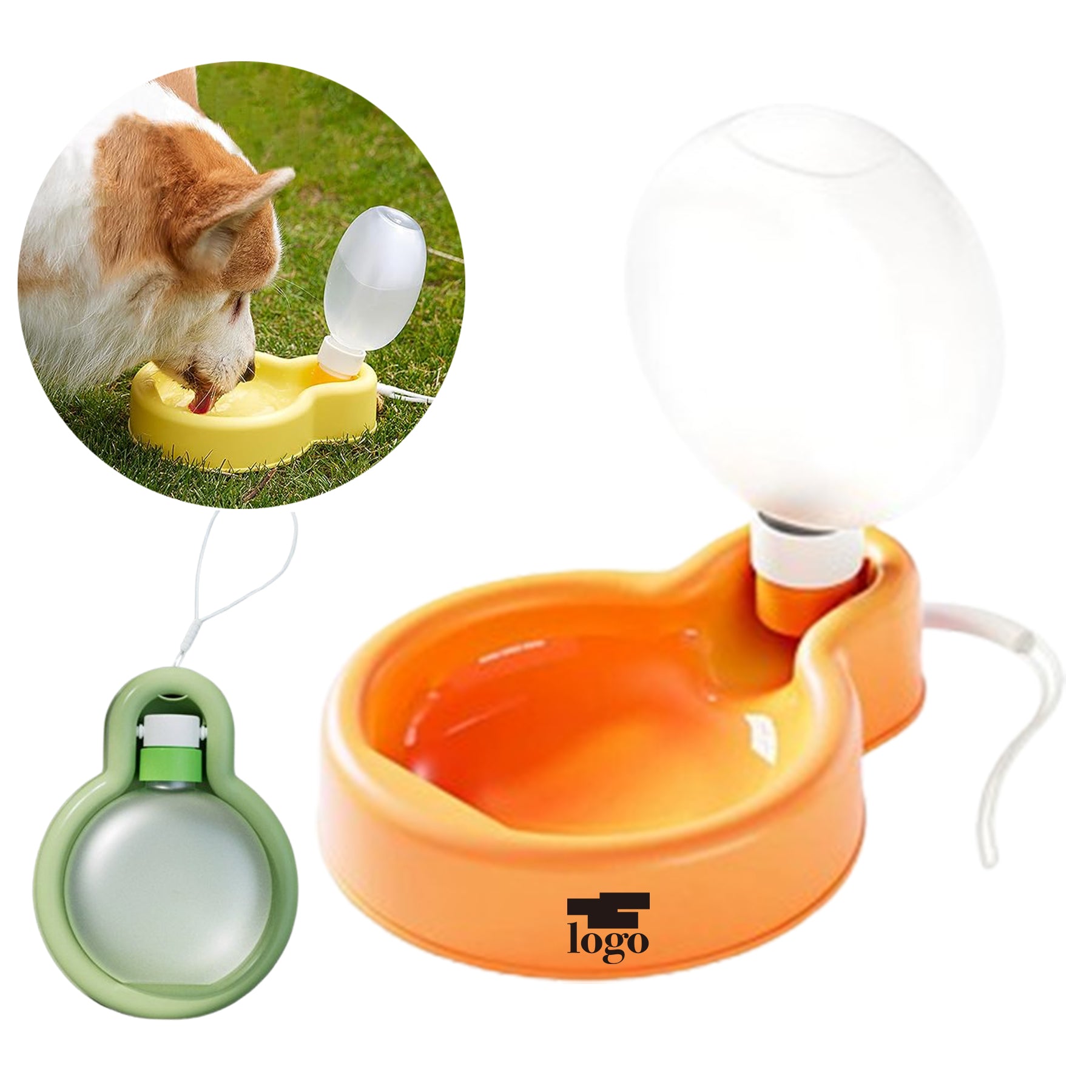 Pet Travel Water Dispenser For Outdoor Walking