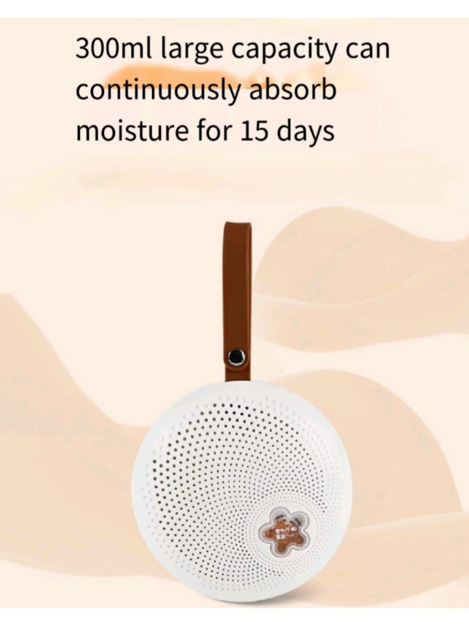 Mini Reusable Dehumidifier With Visible Water Tank