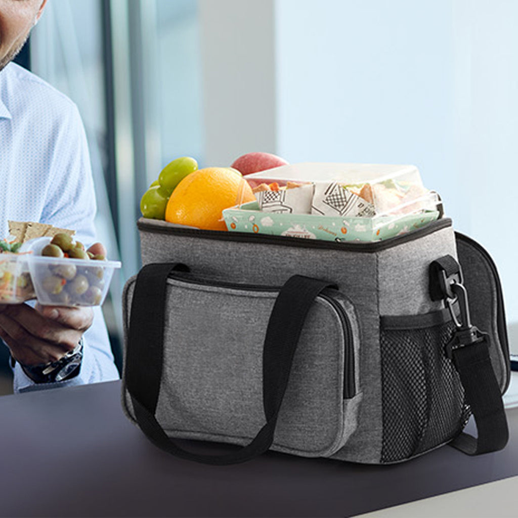 Oxford Fabric Large Capacity Waterproof Insulated Cooler Bag