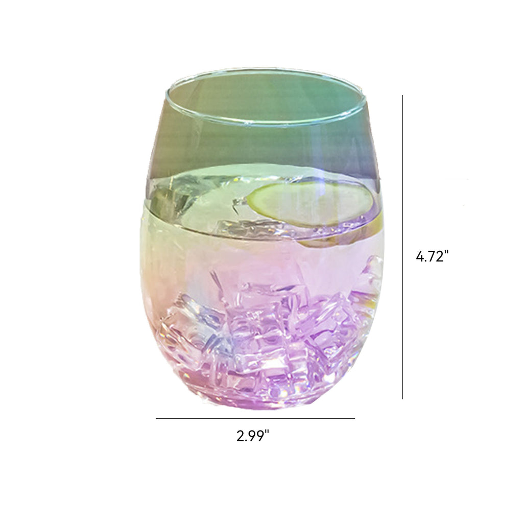20 Oz Egg Shaped Glass Cup