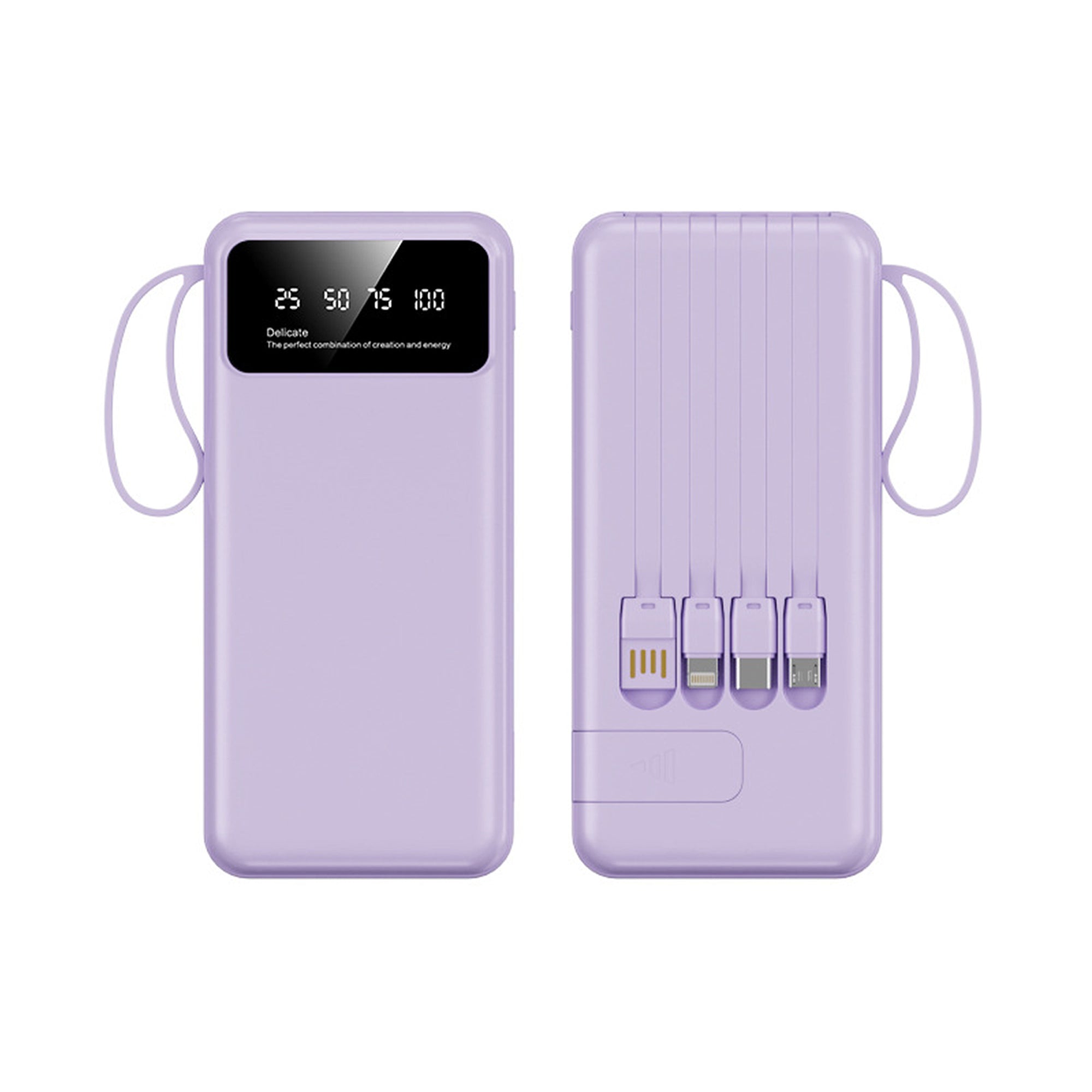 10000 mAh Multi Cable Power Bank