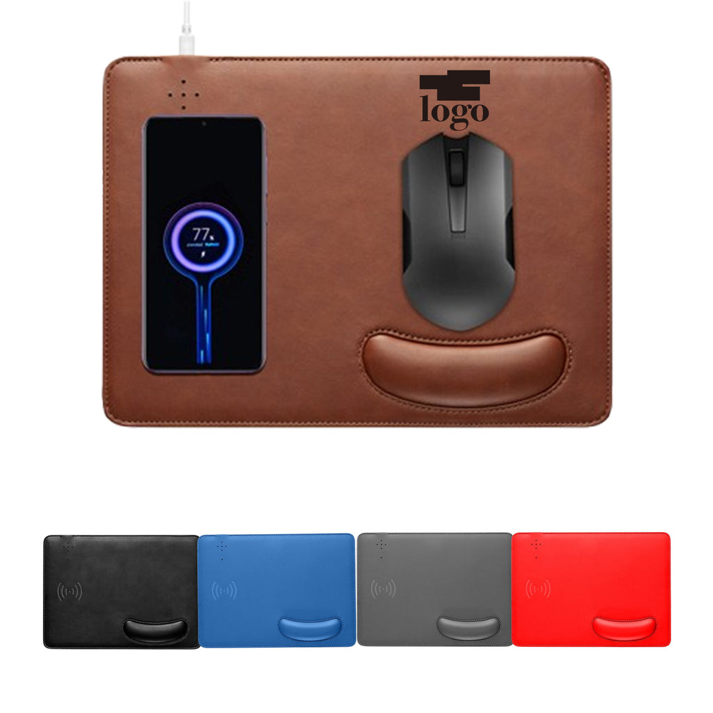PU Material Wireless Charging Mouse Pad