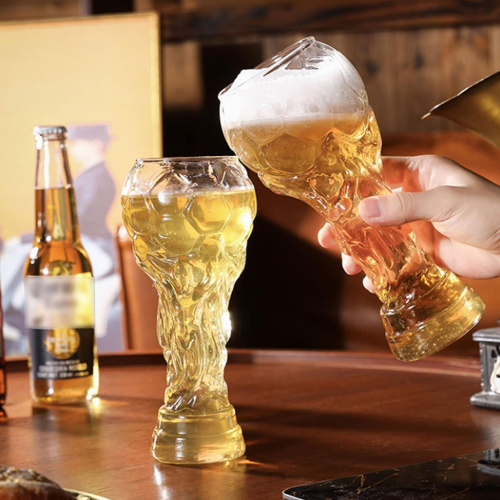 Football-Shaped Beer Glass