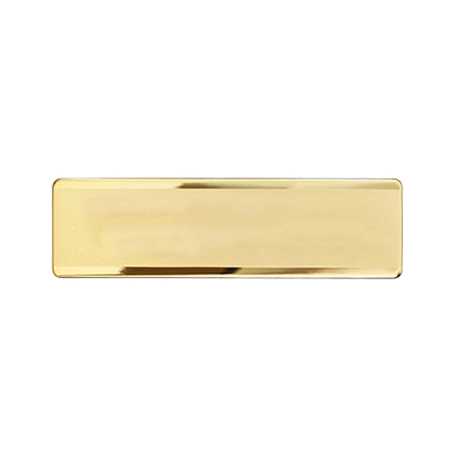 Stainless Steel Name Tag with Pin or Magnetic Back