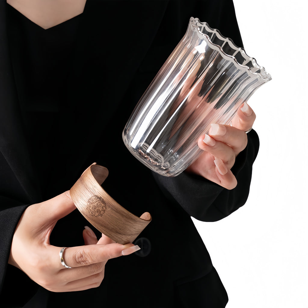 Stripes Glass Cup