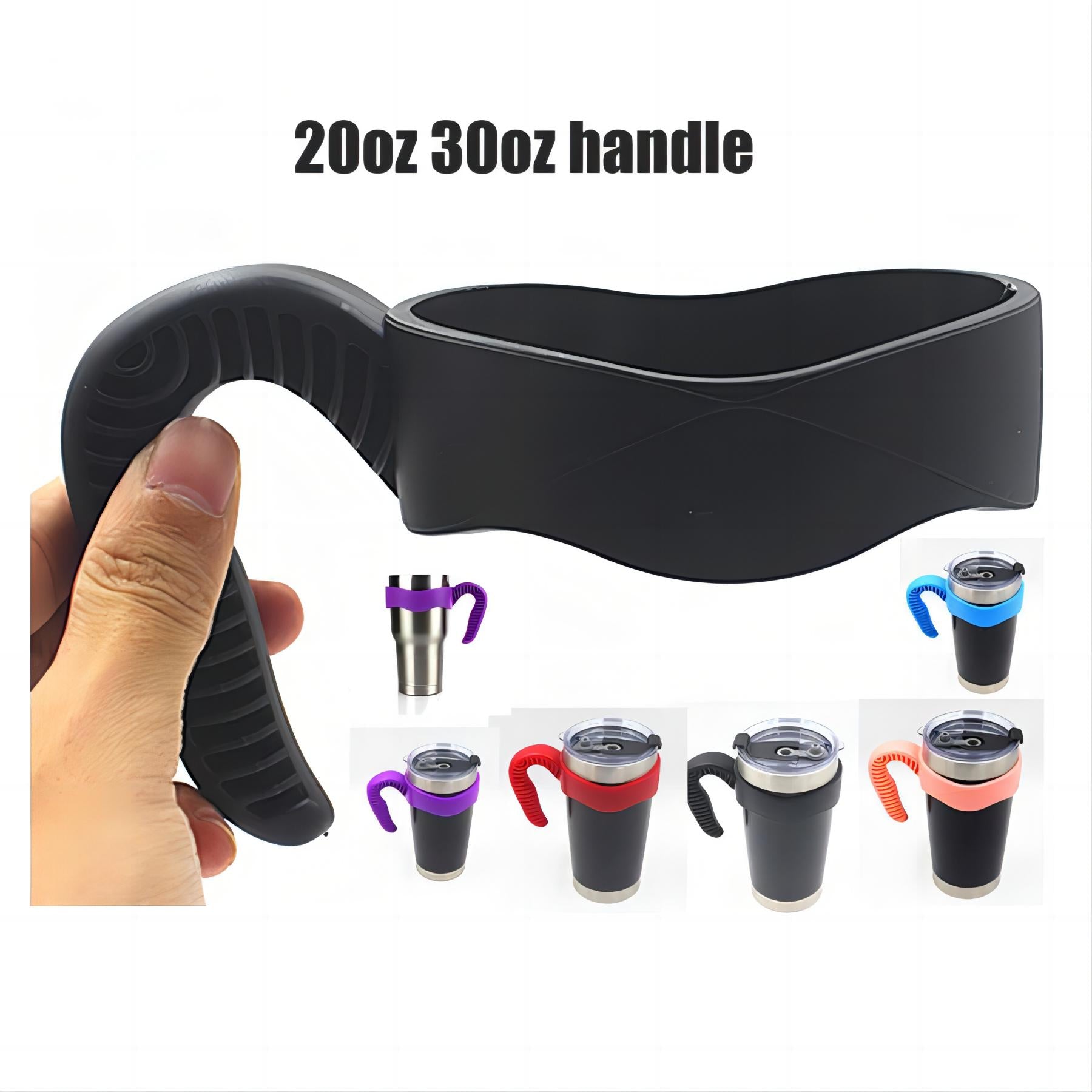 Non-Slip Handle For Tumblers
