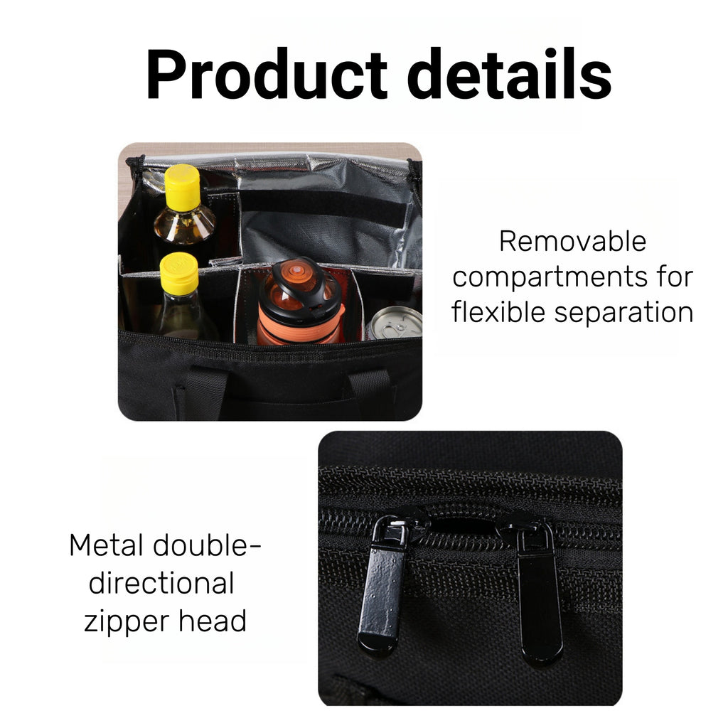 Large-capacity Oxford Cloth Fresh-Keeping And Heat-Insulating Bag